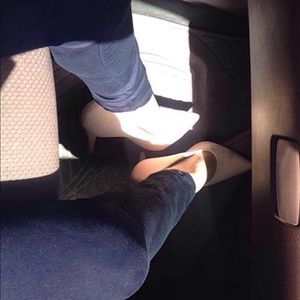 Baby pink velvet high heel pumps